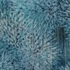 Artist Leni Kae Detail Bloom Through The Winter Blue 87x87