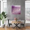 Artist Leni Kae Interior Design Setup Dining Room Art Love Through Purple Haze Sm