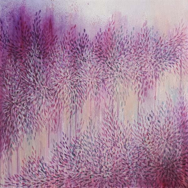 Artist Leni Kae Love Through Purple Haze Art Pharmacy