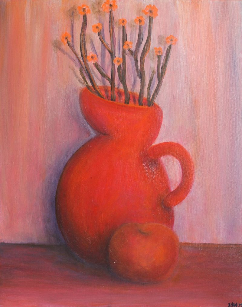 In bloom, Scarlet love The Colour series