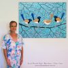 Me Blue Wrens Fairy Wrens Miranda Lloyd Artist Australia