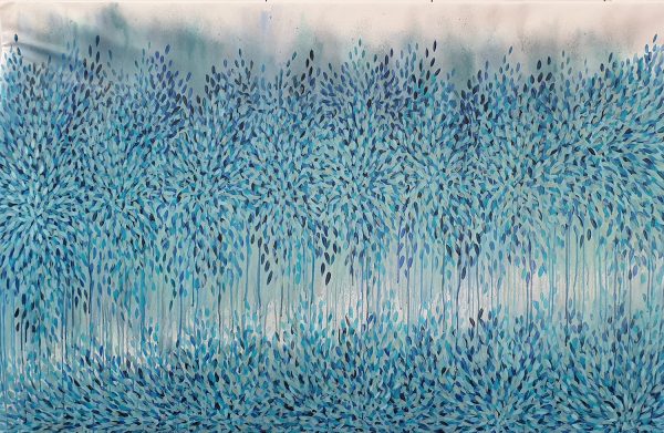 11.10.2019 Leni Kae Immersion In Blue Commission Abstract Landscape 1500px