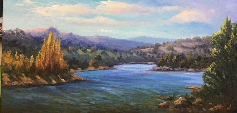 An autumn afternoon near Lake Jindabyne