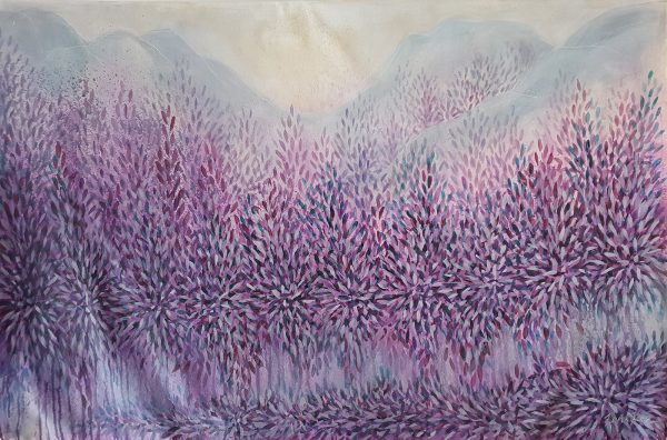 Artist Leni Kae Healing Through The Purple Haze
