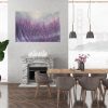 Artist Leni Kae Interior Design Dining Room Art 3 Healing Through The Purple Haze Px
