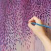 Artist Leni Kae Work In Progress Love Through Purple Haze Ii 