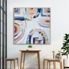 3d Interoir Design For Dinning Room And Mockup Frame