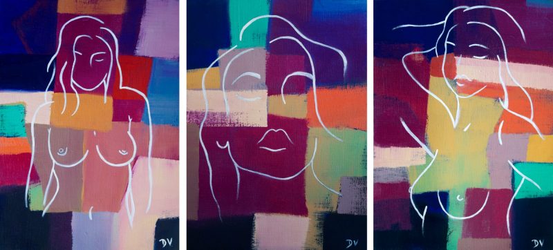 SHE IS  No 10 set of three