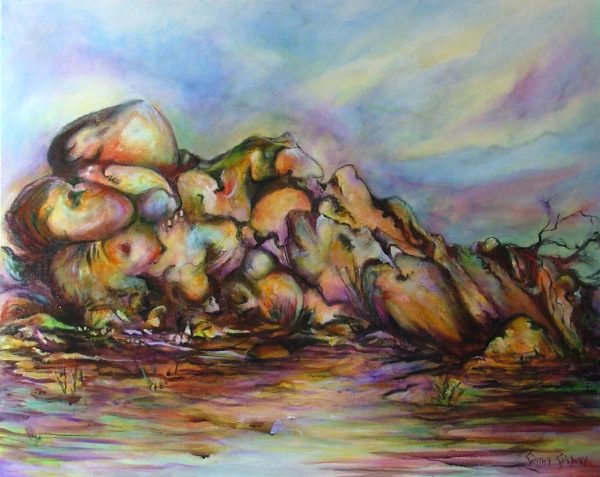 resting Giant 750 X 600mm