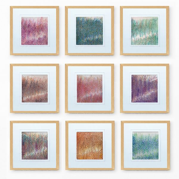 Kae Leni The Ways I Feel When You Call My Name Approx 85x85cm 