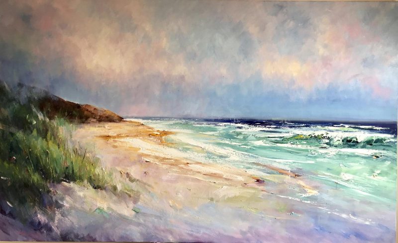 Sand dunes at Portsea Back beach No 3