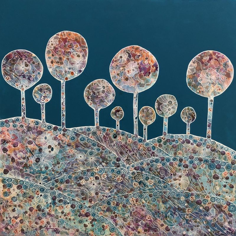 Ten trees on the hill – CZ19042