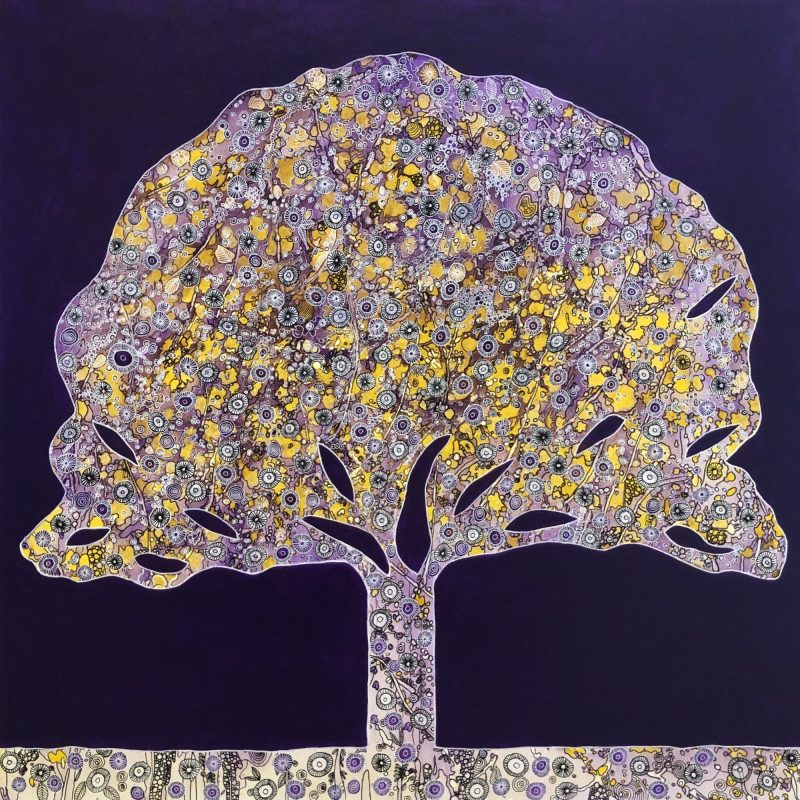 Elaborate Tree: Purple – CZ19041