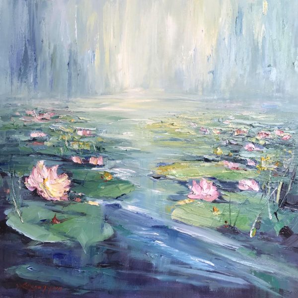 99 Water Lilies No, 66x66cm (copy)