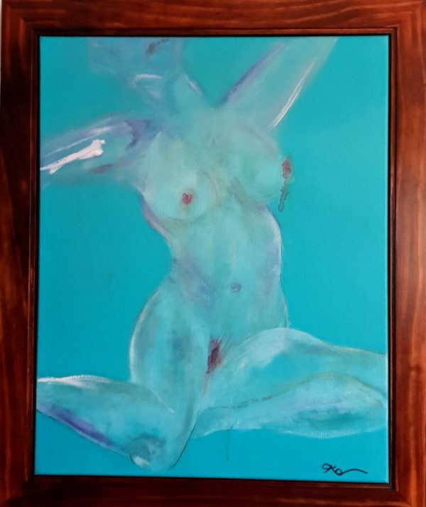 F25 Nude Study With Inks