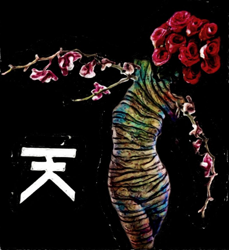 Les fleurs du mal I Ltd Ed Print on canvas