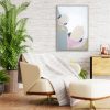 3d Mockup Photo Frame In Modern Interior Of Living Room