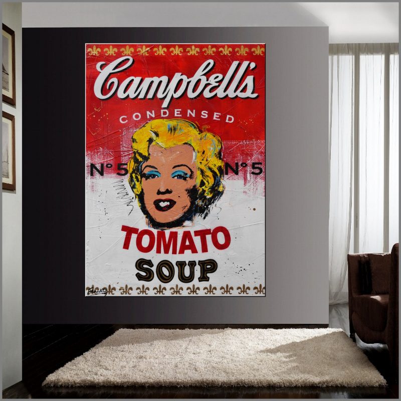 Marilyn’s No 5 Campbells Soup
