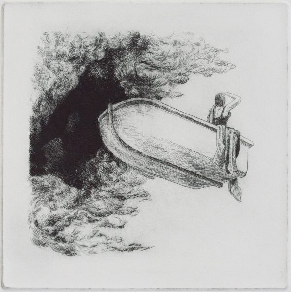 Matterson Neil Into Darkness Drypoint 15x15cm 2017