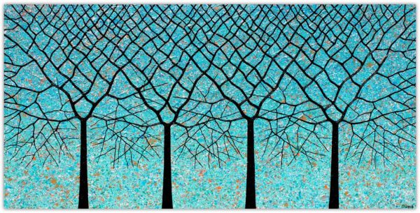 Trees Of Life Ocean View Miranda Lloyd Artist Art Lovers Australia