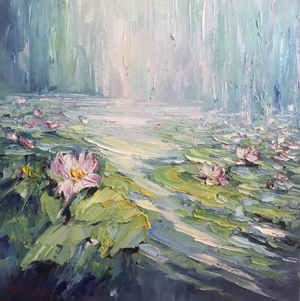 106 Water Lilies No 10, 61x61cm (copy)
