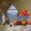 Apricots With Ginger Jar Sizeh 40cm X W 50cm