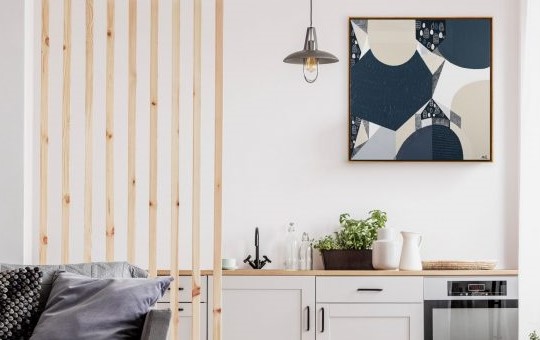 Grey Modern Bedroom Interior