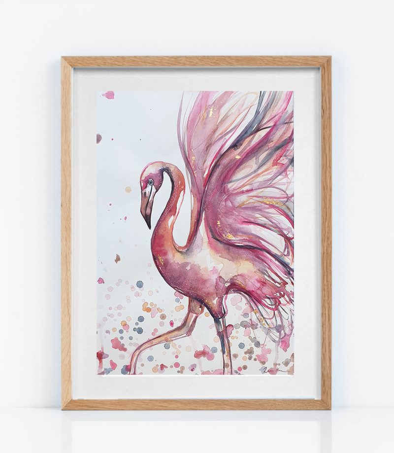 Dance of the Pink Flamingo