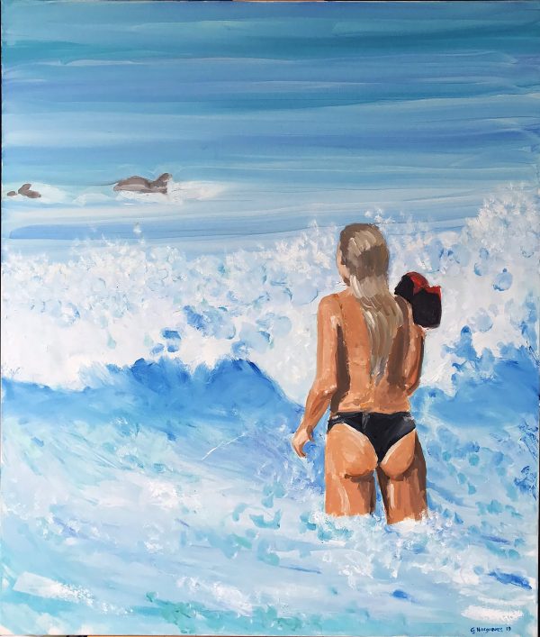 Photographer And Dolphins