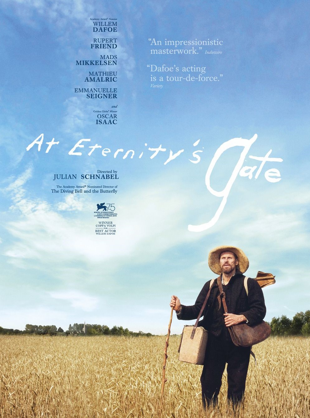 At Eternitys Gate Movie Poster