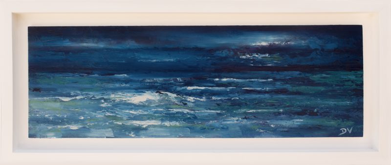 Beach side evening – framed