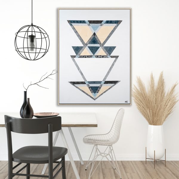 3d Living Room And Chair With Blank Photo Frame