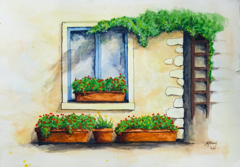 Italian Flower Boxes