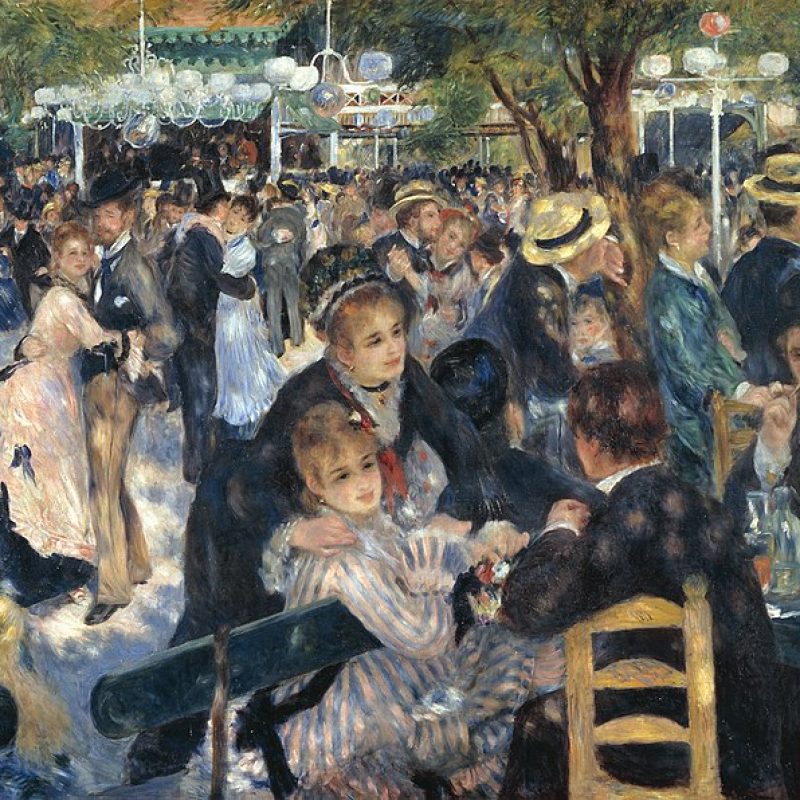 Pierre Auguste Renoir, Le Moulin De La Galette