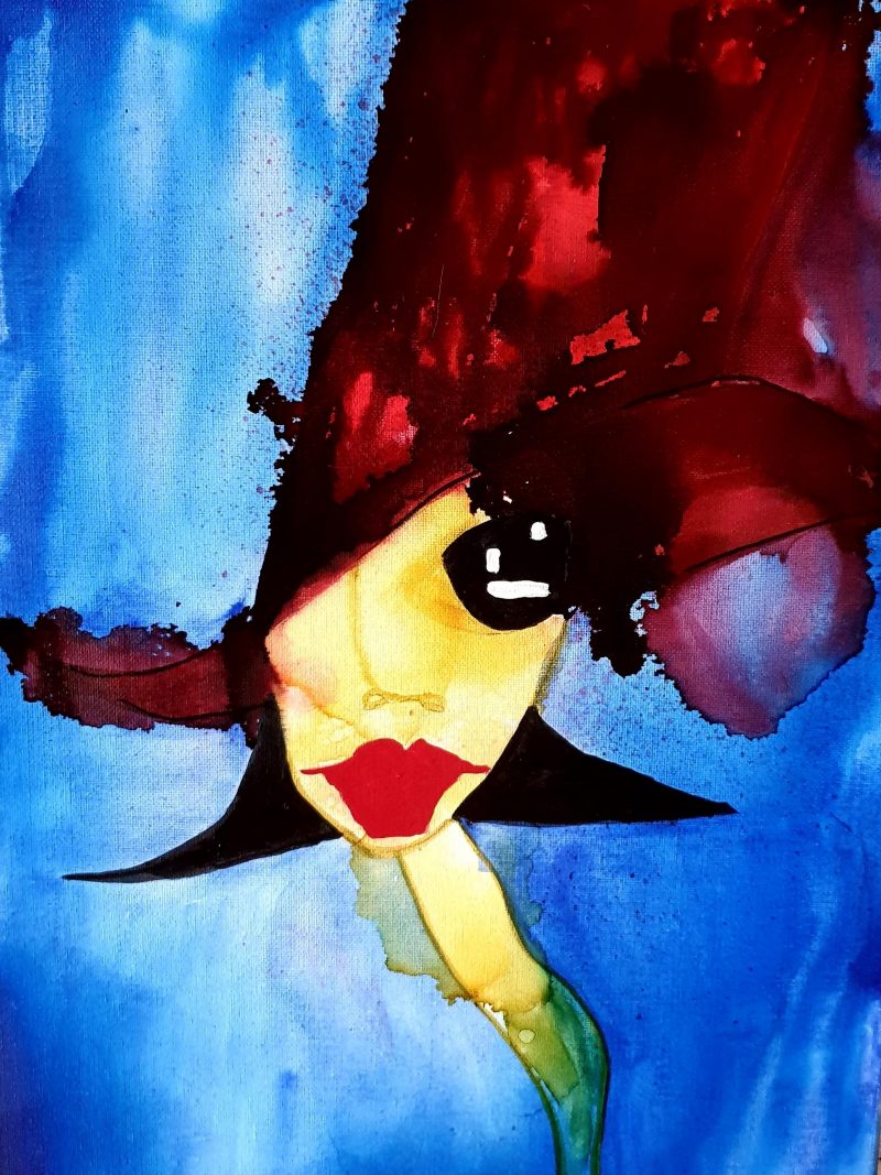 Just a girl with a message and a fabulous hat