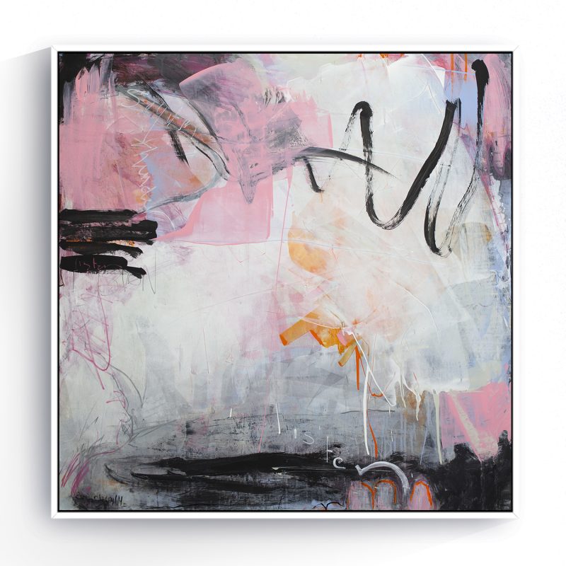 Say It In Thunder – (framed)