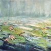 169 Water Lilies No 14, 132x66x4cm (copy)