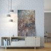 Ambrosia Blue White Brick Modern Setting
