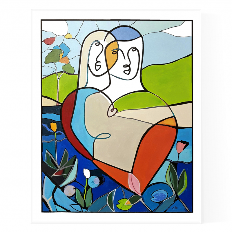 Nature Lovers Lily Pond – Stained Glass