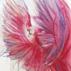 Updated2a Red Macaw Painting Sydney Artist Leni Kae Copyright