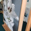 White Lilies Frames Edge