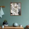 White Lilies Frames Wall