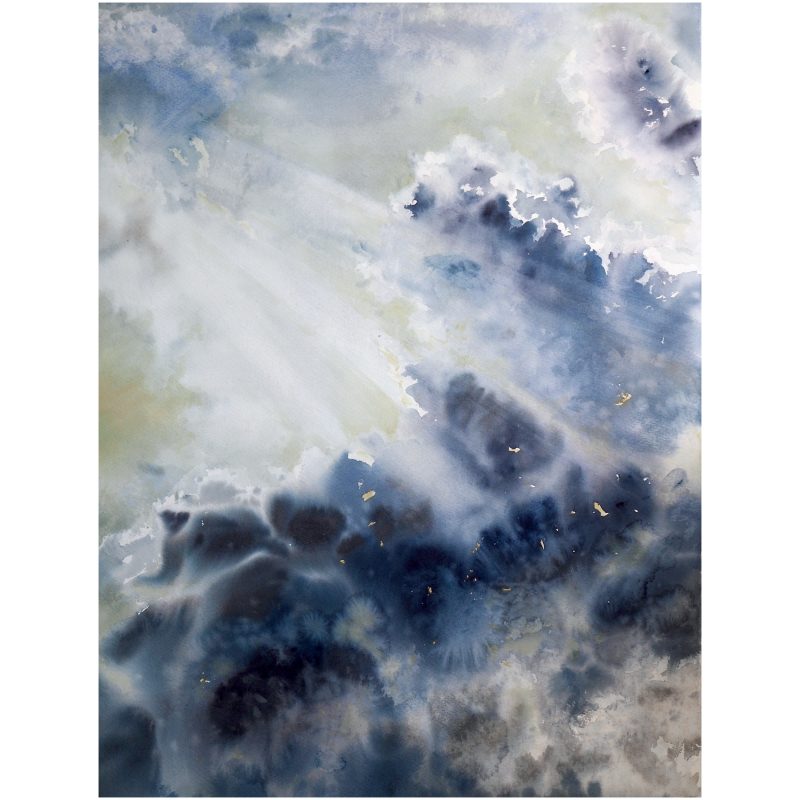 Dramatic Sky – Original watercolour painting