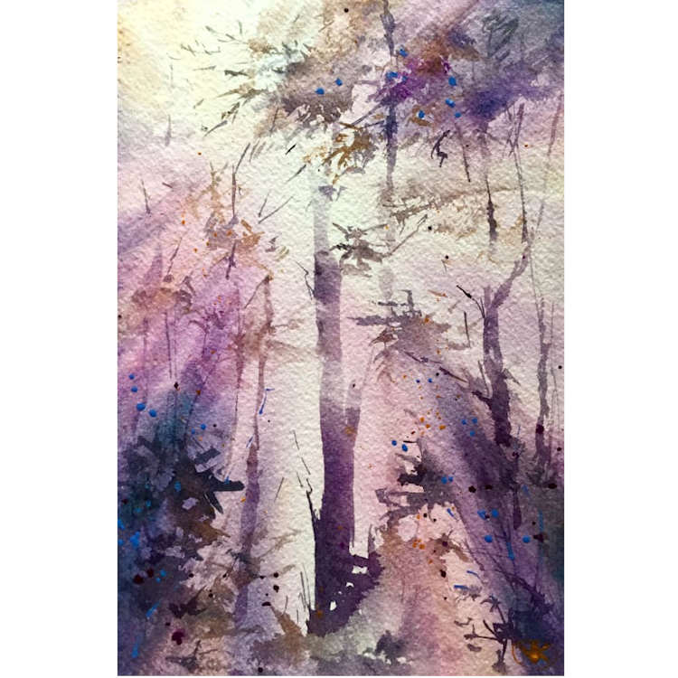 Morning Light – Original watercolour painting