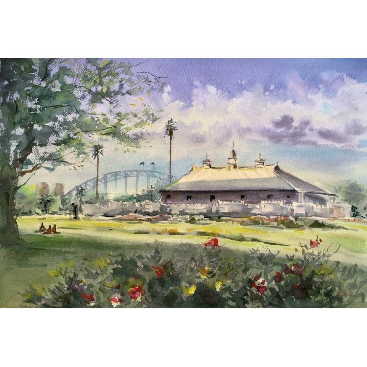 Royal Botanic Gardens – Original watercolour painting