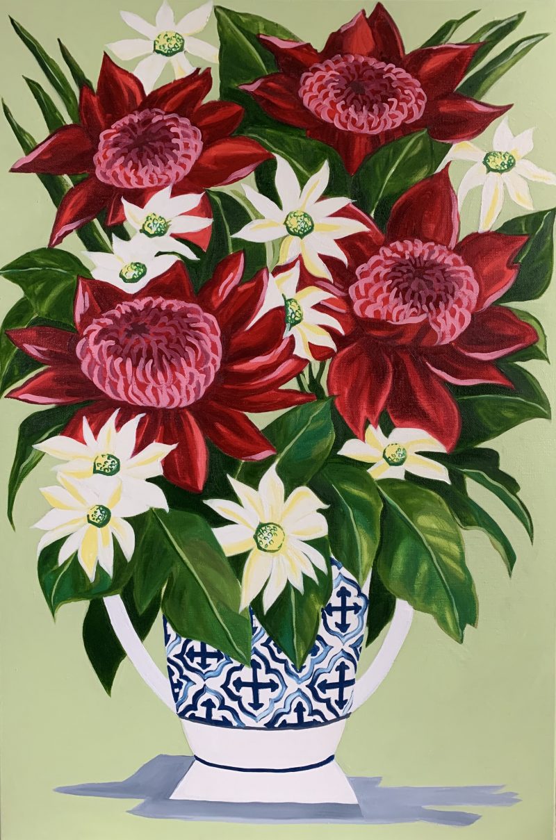 Waratah and the Tea Towel