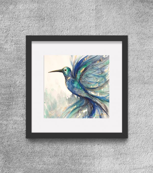 Artist Leni Kae Watercolour Landscape Framed Mockup6