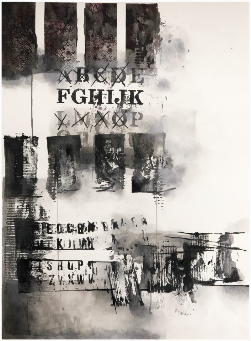 Composition No. 222  Reflect Out