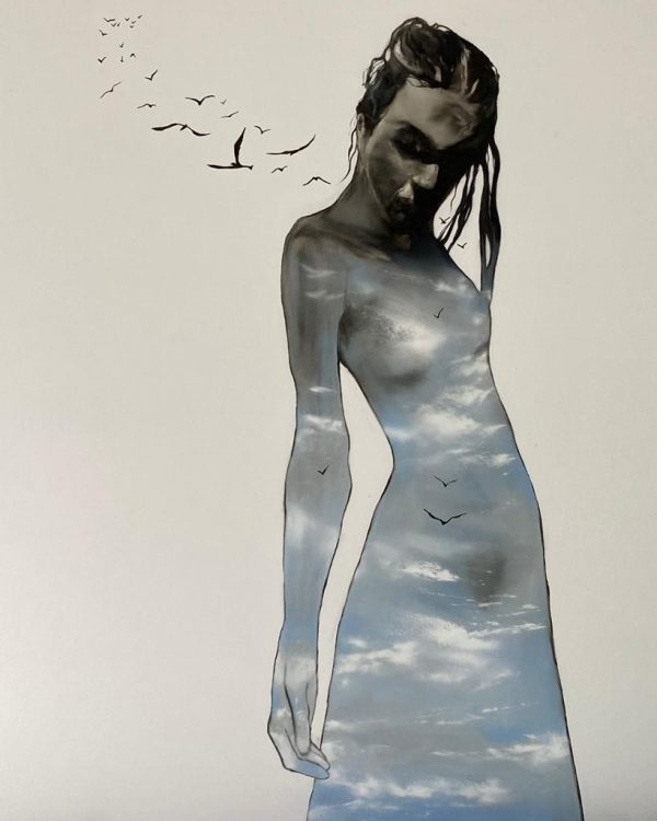 Finding Me 1 M W X 1.2 M H