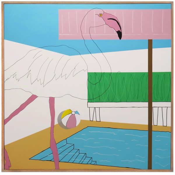 Flamingo Webtile 600x600